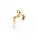 Korean personalized wings screw stainless steel earrings wholesalepicture13