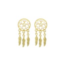 simple fashion pearl feather tassel earringspicture7