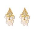 Korean fashion simple pearl grape earringspicture12