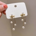 fashion rhinestone pearl tassel earringspicture15
