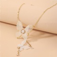 fashion style new pearl diamond butterfly pendant necklacepicture16