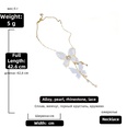 fashion style new pearl diamond butterfly pendant necklacepicture18
