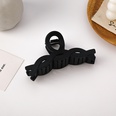 Korean solid color frosted large catch clip wholesalepicture29