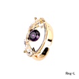 fashion geometric devils eyes open ring wholesalepicture43