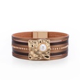 Bohemian Multilayer Leather Clasp Inlaid Pearl Braceletpicture35
