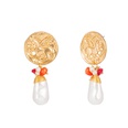 fashion handwoven long pearl earringspicture34