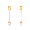 fashion handwoven long pearl earringspicture37