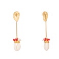 fashion handwoven long pearl earringspicture38