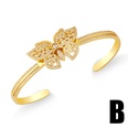 personality exaggerated butterfly open braceletpicture16