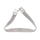 fashion style new rhinestone belt buckle short clavicle chainpicture15