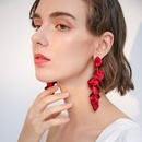 fashion rose petal long earringspicture24