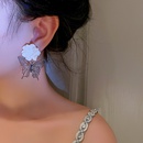 Korean Style Black and White Contrast Color Butterfly Flower Earringspicture13