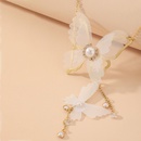 fashion style new pearl diamond butterfly pendant necklacepicture14
