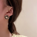 retro pearl camellia earrings wholesalepicture13