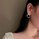 Fashion Inlaid Rhinestone Hollow Water Drop Earringspicture15