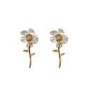 Korean style transparent flower earringspicture17
