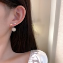 Korean style diamond pearl ball earringspicture10