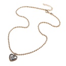 fashion retro simple love heart pendant necklacepicture10