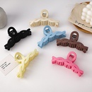 Korean solid color frosted large catch clip wholesalepicture23