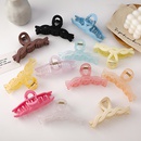 Korean solid color frosted large catch clip wholesalepicture22