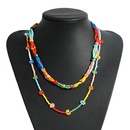 bohemian rice bead necklace multilayer necklacepicture12