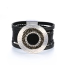 fashion diamond leather buckle braceletpicture30