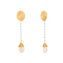 fashion handwoven long pearl earringspicture30