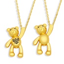 Fashion love bear diamond pendant necklacepicture10