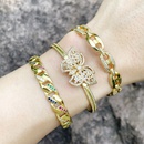 personality exaggerated butterfly open braceletpicture10
