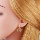 Koreas retro geometric prismatic zircon earringspicture13
