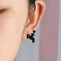 fashion personality exaggerated tri-color faucet earrings wholesale