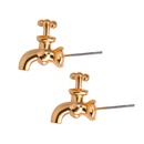 fashion personality exaggerated tricolor faucet earrings wholesalepicture14