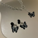 simple alloy butterfly pendant necklacepicture11