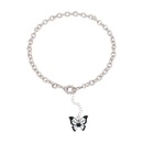 simple alloy butterfly pendant necklacepicture15