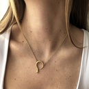Simple Snake Geometric Alloy Necklacepicture12