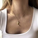 Fashion alloy microinlaid moon star necklacepicture14