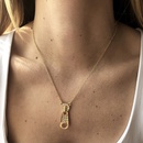 Fashion microinlaid zipper buckle necklacepicture13