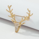creative fashion simple deer head broochpicture19