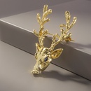 creative fashion simple deer head broochpicture23