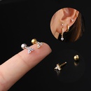 fashion simple style zircon copper earringspicture7