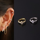 fashion new copper microinlaid zircon eyes single earringspicture7