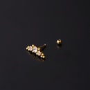 fashion piercing screw ball copper earringspicture16