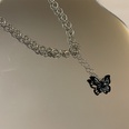 simple alloy butterfly pendant necklacepicture16