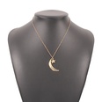 Fashion alloy microinlaid moon star necklacepicture18