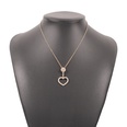 Retro geometric heart diamond necklacepicture18