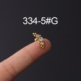 fashion piercing screw ball copper earringspicture28