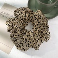 Simple Korean fashion style leopard mesh hair scrunchiespicture12