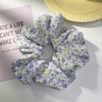 new style retro French floral elegant tie hair scrunchiespicture15