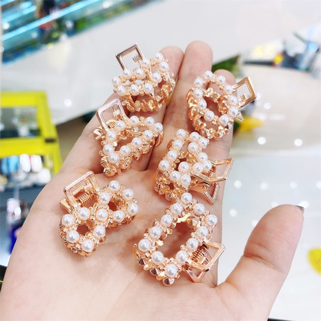 Geometrische Perlenhaarnadel im koreanischen Stil's discount tags