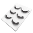 3D mink false eyelashes natural cross eyelashes 3 pairs setpicture32